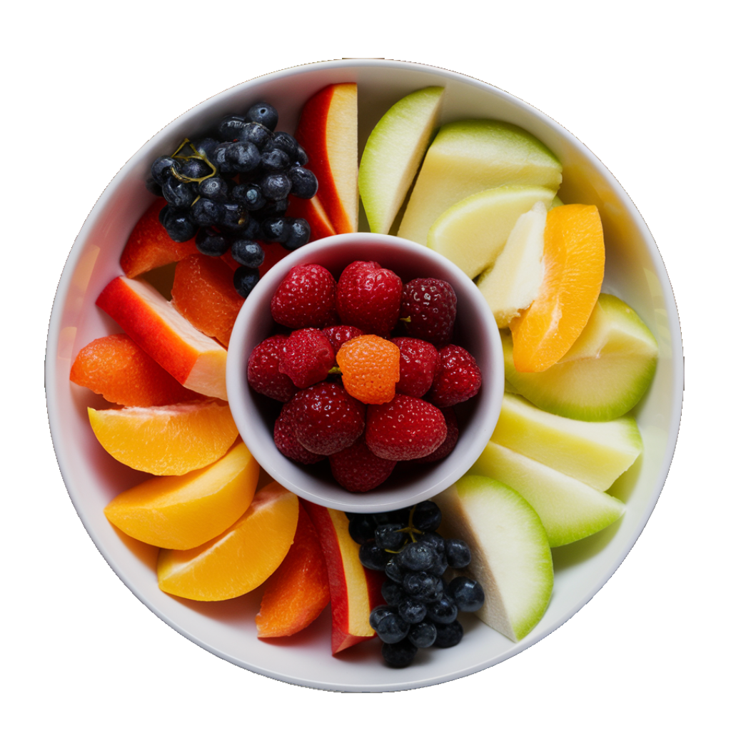 Fruit Platter – fresh fruit and cheese platter from Village Foods Wholesale
